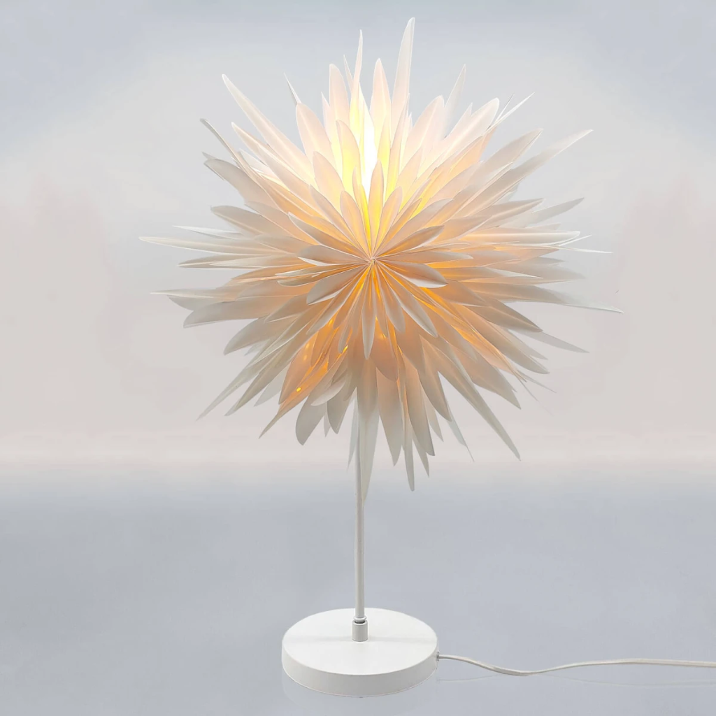 Mea Living - Starlightz Table Stand Lampenfuß für Faltsterne, M, weiß