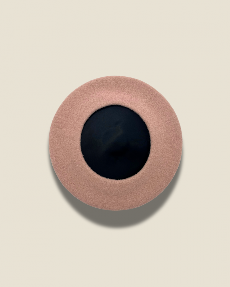 Le Beret Francais - Beret Baskenmütze - Rose Pale / Light Pink