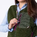 Billybelt - Sherpa Weste ärmellos - Khaki