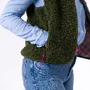 Billybelt - Sherpa Weste ärmellos - Khaki