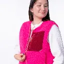 Billybelt - Sherpa Weste ärmellos - Pink