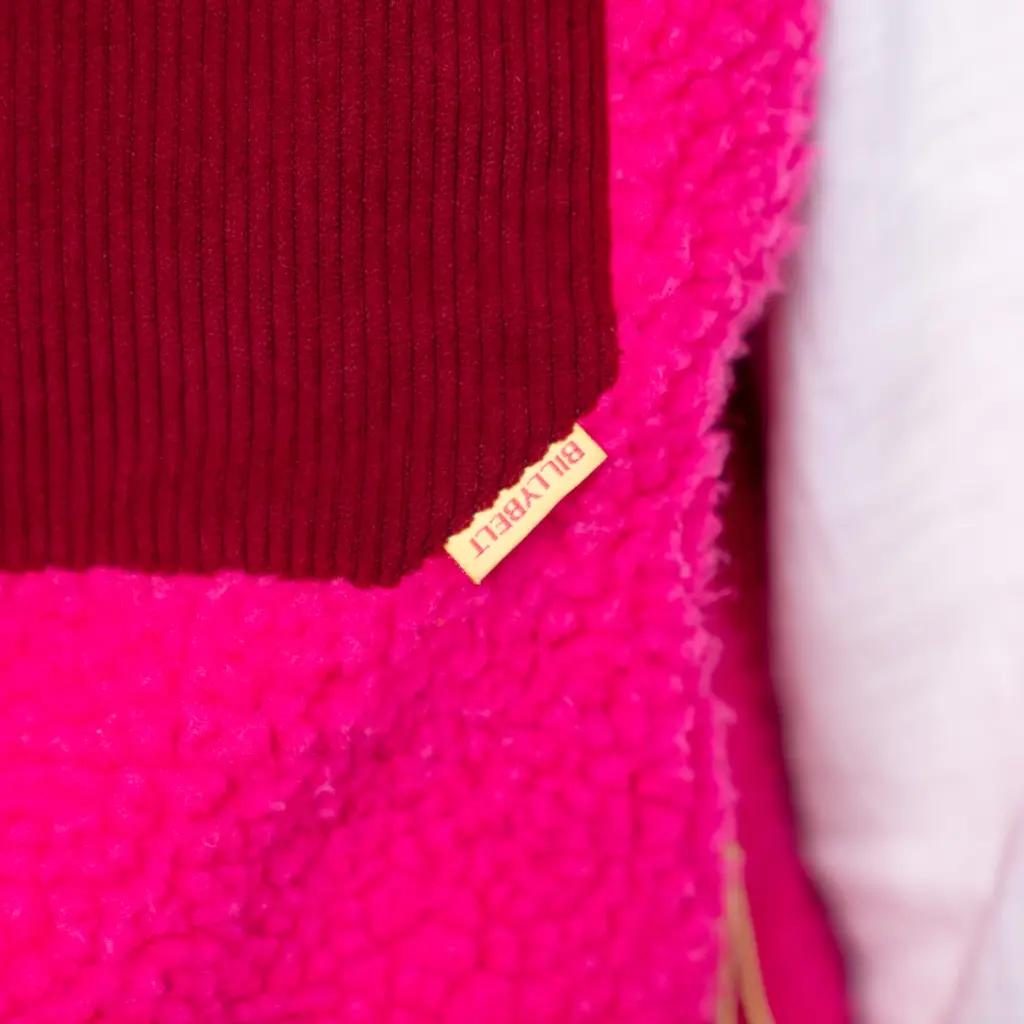 Billybelt - Sherpa Weste ärmellos - Pink