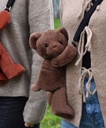 Doudou - Kuscheltier Tasche Bär marron brown