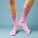 Klue - Organic solid socks | pink