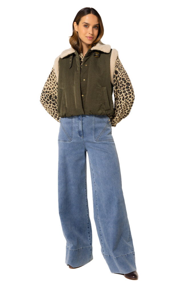 Caroline Biss - COMFORTABLE HIGH-WAIST JEANS light blue jeans