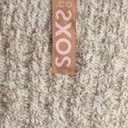 Soxs - Originals, rutschfest, mittelhoch, beige Wolle, amber light