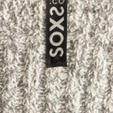 Soxs - Originals, rutschfest, mittelhoch, graue Wolle, phantom