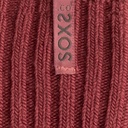 Soxs - StreetWear, Medium, bordeaux Wolle, maroon mist