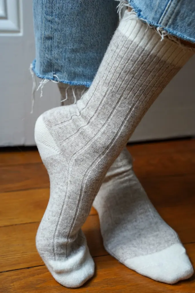 Klue - Merino Wool Socks with band | Sand