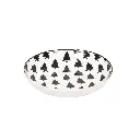 Housevitamin - kleiner Teller Snack Plate Xmas Tree Newbone China 9,5x9,5x2cm