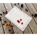 Annelis Art - Wunschzettelpapier, Din A4, 25 Blatt, Wunschzettel und winterliche Häuschen