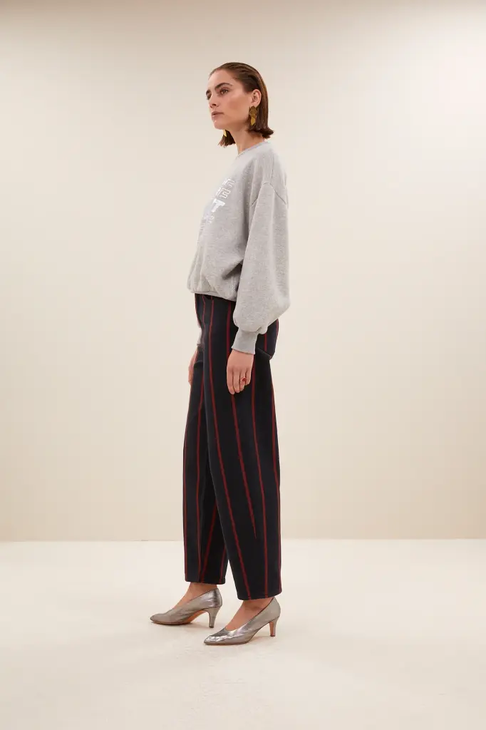 By Bar - Bibi Nights Melee Sweater - 825 Grey melee