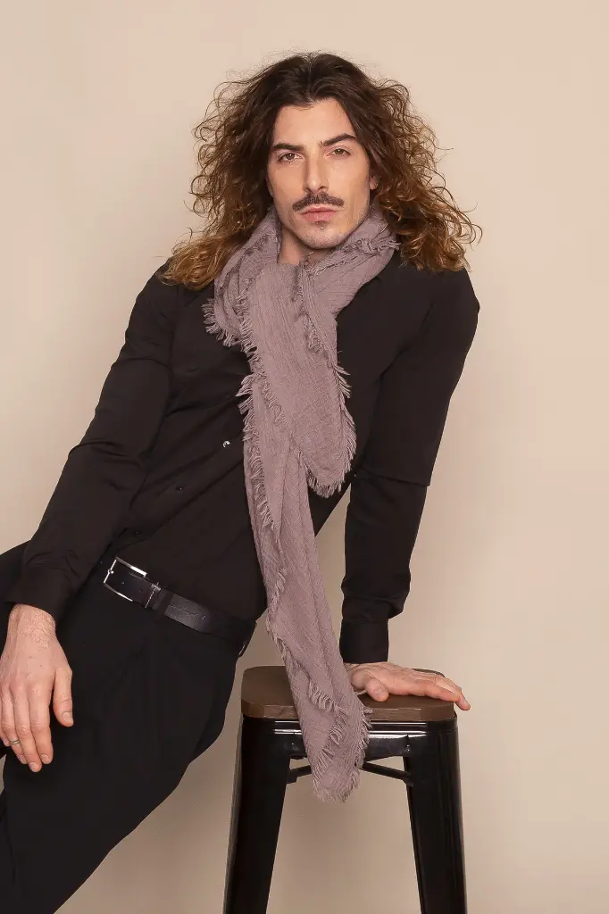 Monsieur Charli - Schal BORIS rose (altrosa)