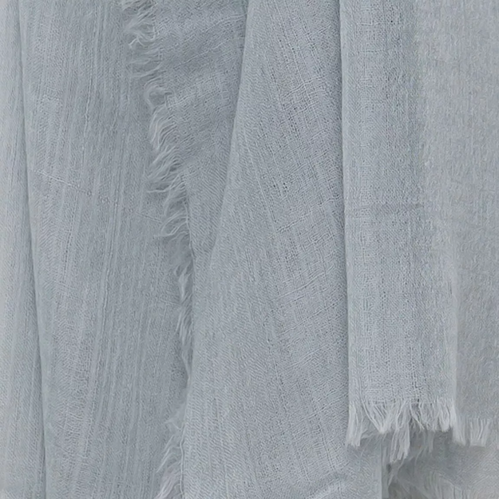 Monsieur Charli - Schal RUBEN abyss (very light grey)