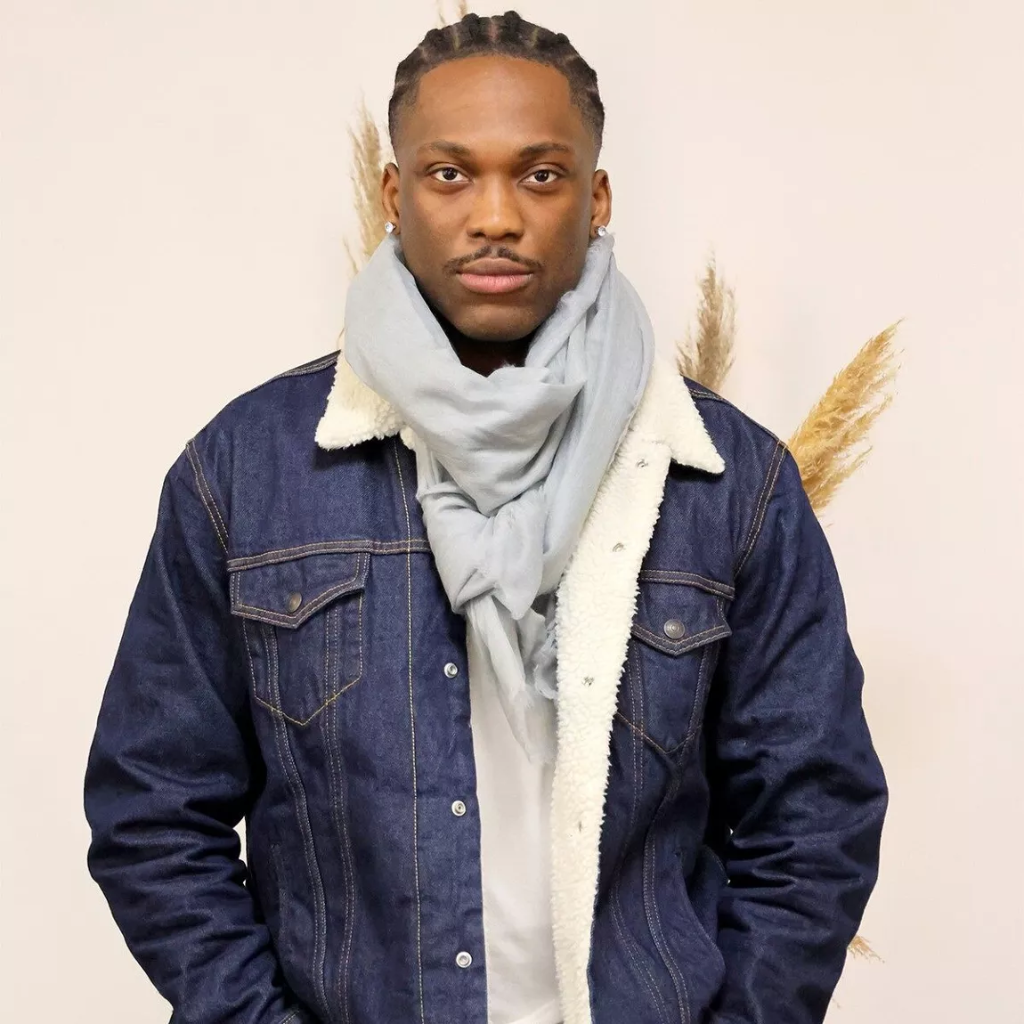 Monsieur Charli - Schal RUBEN abyss (very light grey)