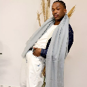 Monsieur Charli - Schal RUBEN abyss (very light grey)