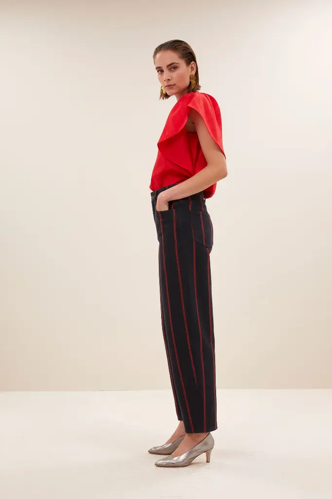 By Bar - Lew Rocky Pants - 1306 Rocky Stripe