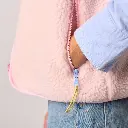 Billybelt - Sherpa Weste ärmellos - Light Pink/Rose 2.0 