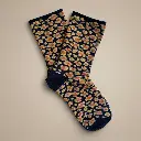 Klue - Glitter Lurex socks | Leopard amber | eco-friendly lyocell