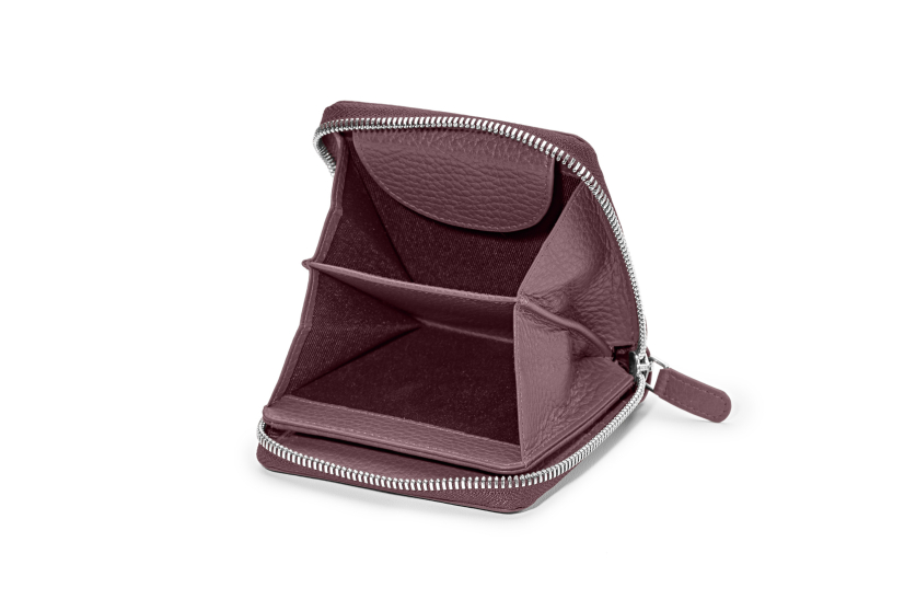LILLE soft | mauve | silber | genarbt