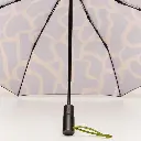 Original Duckhead - Regenschirm mit Automatik - Ripples in coffee compact umbrella 