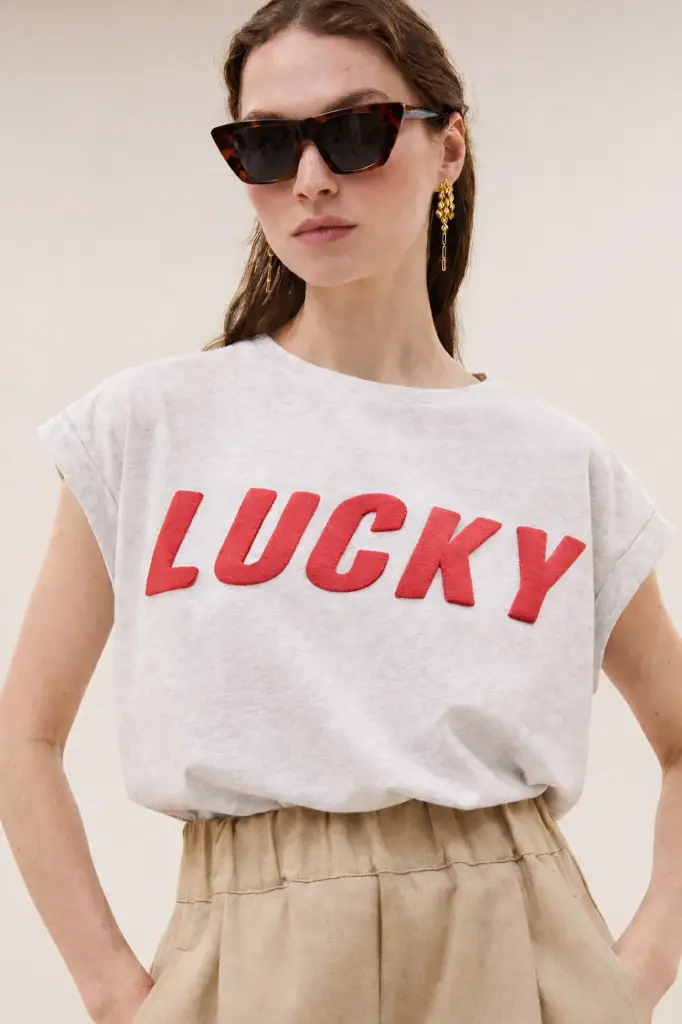 By Bar - Tobi Speed Top - 815 light grey melee 