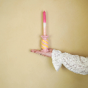 Housevitamin - Kerzenhalter TOFFEE CANDY pink