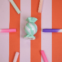 Housevitamin - Kerzenhalter TOFFEE CANDY rund mint