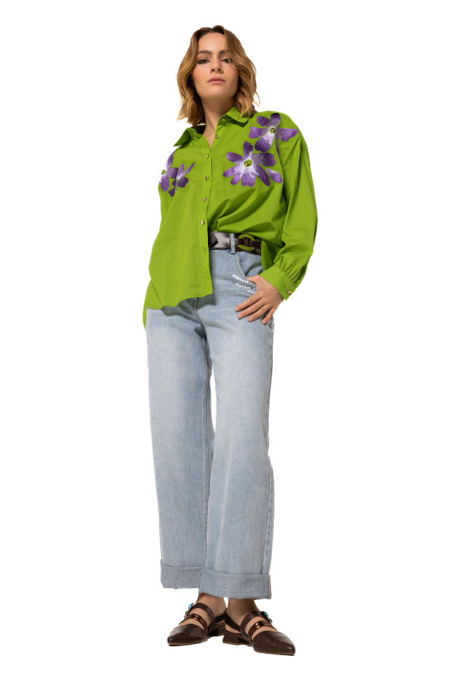 Caroline Biss - Hose 7/8-LENGTH JEANS, NORMAL WAIST, Crystal Blue