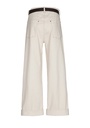 Caroline Biss - Hose COTTON-BLEND TROUSERS, NORMAL WAIST, Natural