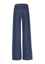 Caroline Biss - Hose FANCY JEANS WITH EMBROIDERY, MID WAIST, Jeans Mid Bleu