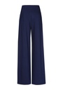 Caroline Biss - Hose TROUSERS WITH SUBTLE PLEAT AND POCKET DETAIL, HIGH WAIST, Indigo