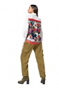 Caroline Biss - Poplin Blouse with back print - 4603-59