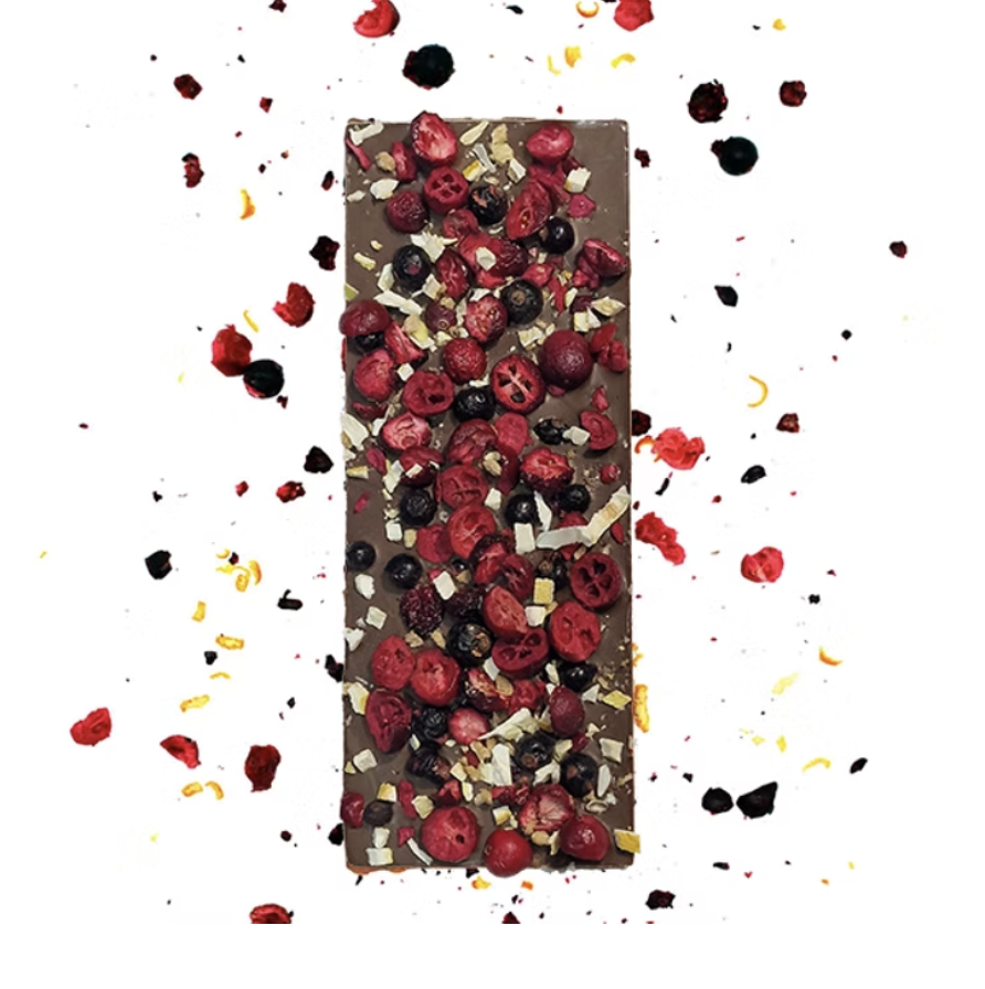 Ritonka - Premium Gourmet Milchschokolade - Preiselbeere, Johannisbeere - 130g