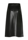Caroline Biss - SHINY VEGAN LEATHER STRAIGHT STRETCH SKIRT - 4777-10