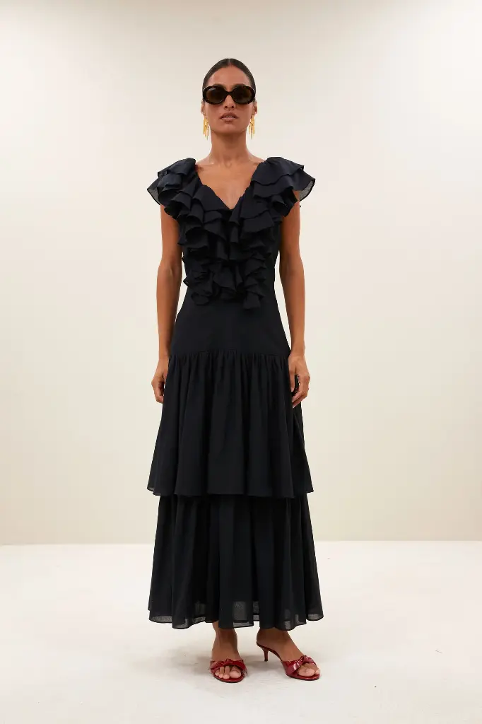 By Bar - loren dress - 861 jet black