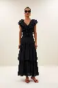 By Bar - loren dress - 861 jet black