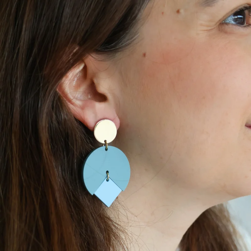 Studio Nok Nok - Ohrringe Mellow Pop 13  Gold