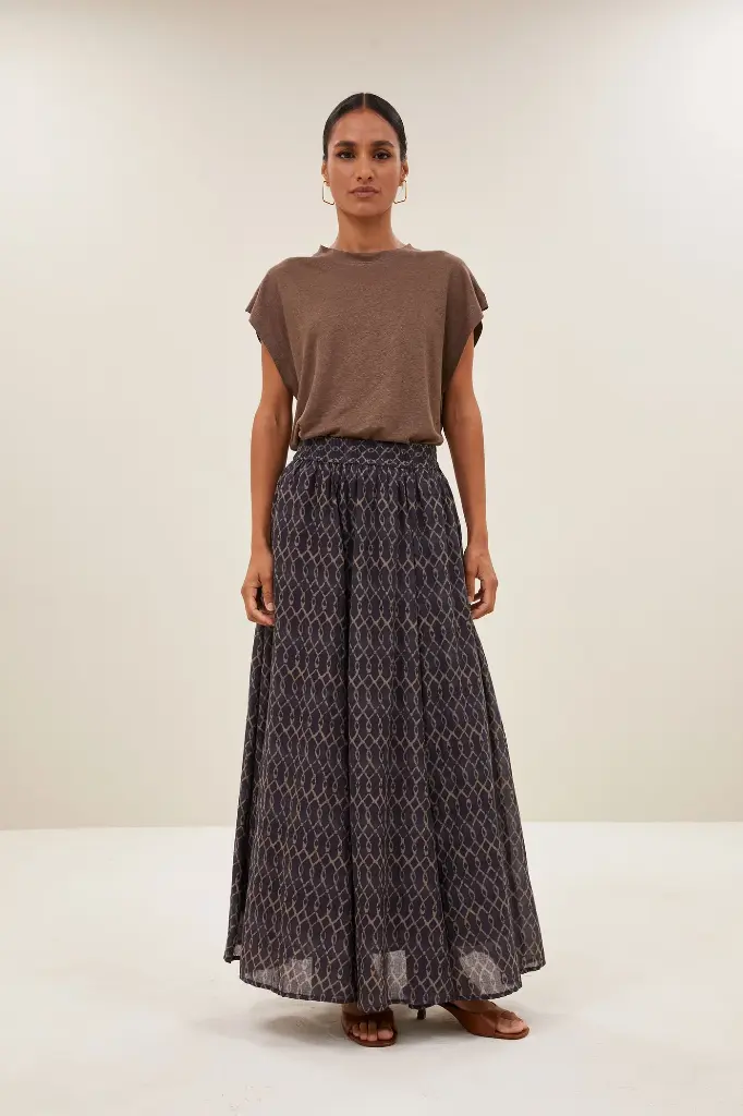 By Bar - Ruby Marqi Skirt - 888 marqi print
