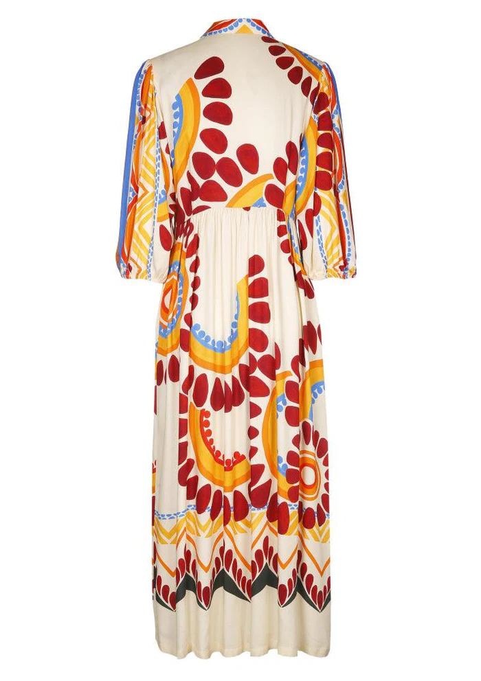 Caroline Biss - weich fallendes Midi-Hemdblusenkleid - 1188-89