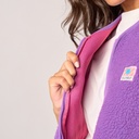 Billybelt - Sherpa Weste ärmellos - Purple 2.0