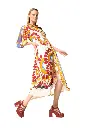 Caroline Biss - weich fallendes Midi-Hemdblusenkleid - 1188-89