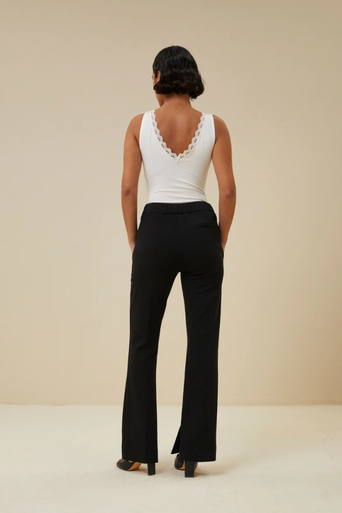 By Bar - Lace Singlet - 010 Off White