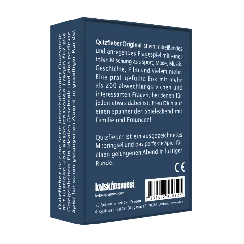 Kylskapspoesi - Kartenspiel Quizfieber Original