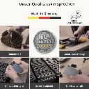 SecWal - Kartenetui mit Geldbeutel Druckknopf grün Leder