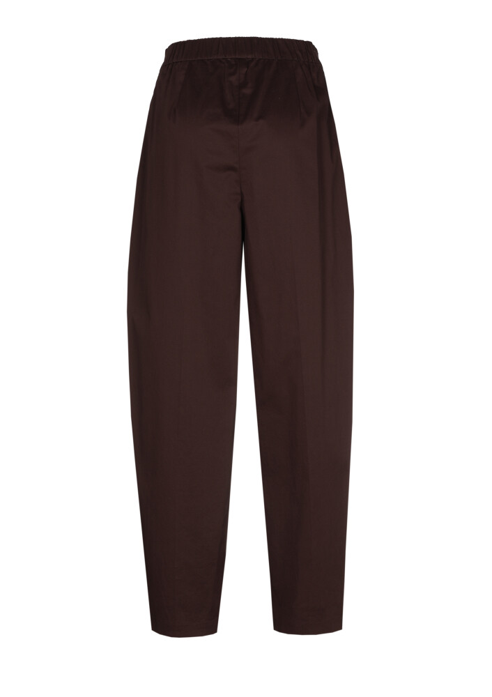 Caroline Biss - Hose TAPERED TROUSERS, NORMAL WAIST, Chocolate