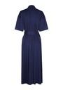 Caroline Biss - Kleid WRAP DRESS IN LIGHT COTTON, Indigo