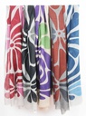 Les belles vagabondes - Echarpe Schal Gardenia Prune Purple