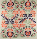 Les belles vagabondes - Carre Laine Wolltuch Tatiana Brique