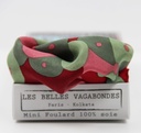 Les Belles Vagabondes - Seidentuch Sakura Rouge